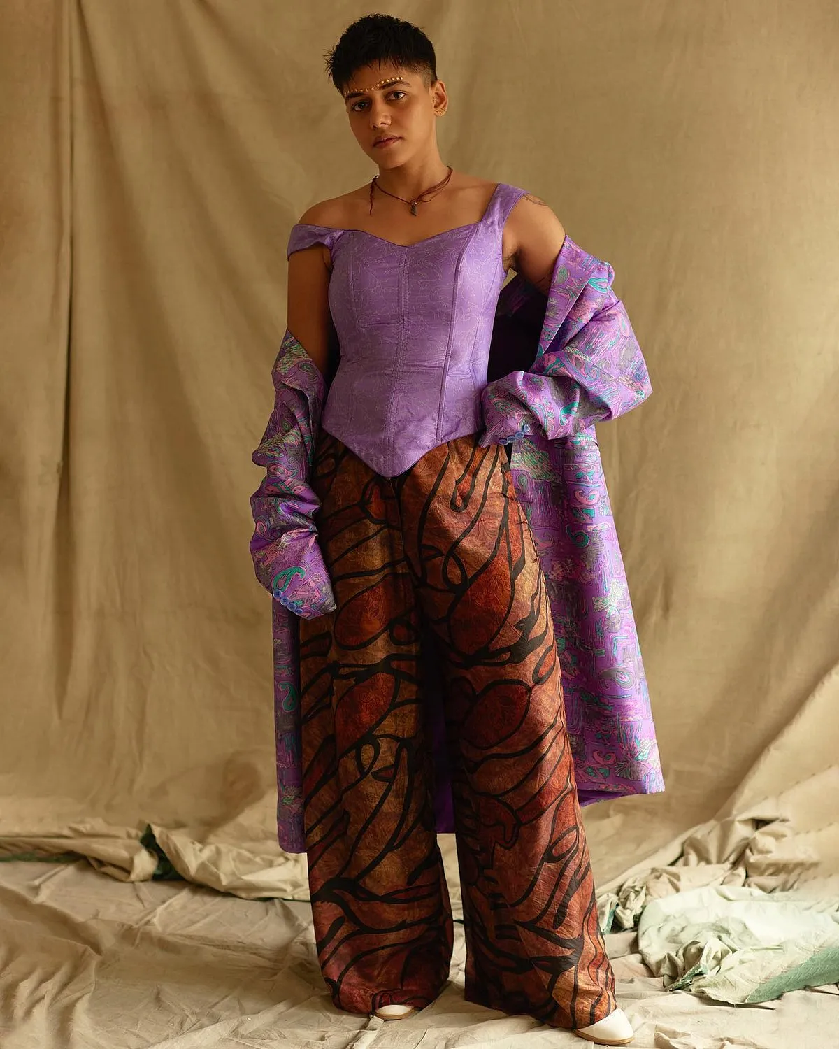 Bodements:Pierre Cardin, Yves Saint Laurent and Christian Lacroix are among the other French designers whose vintage clothes you’ll find on Bodements’ website and Instagram store. Dating back to the ’80s, you’ll come across lots of oversized vintage blazers and shirts along with statement jewellery from that era, curated by Divya Saini. Saini also upcycles old silk sarees and turns them into blazers and corsets that are versatile enough to be worn with any outfit.Instagram: @bodements_ 