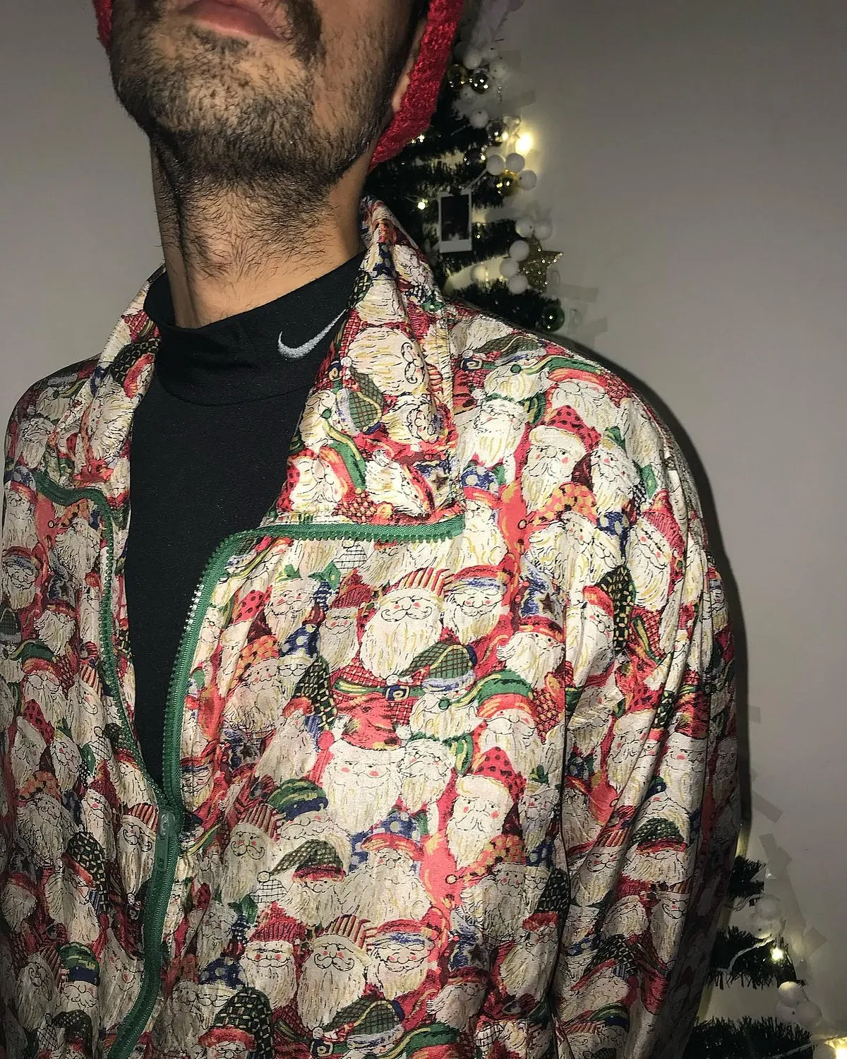 Disco>very:If you’re looking for printed bomber jackets to add to your wardrobe, instead of scouring high street brands for a basic coloured jacket, look up this non-binary Instagram shop that sells unique pre-loved jackets and graphic T-shirts. Our heart is sold on the red-and-green Santa-print silk windbreaker that would be a conversation starter at any party.Instagram: @disco.very.culture 
