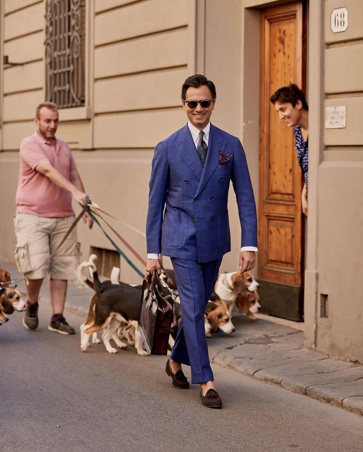 Samir ImranWhat makes Pitti Uomo different from other fashion events?Pitti has the perfect combination of supplier showcasing their new collections, people converging to share stories, inspiration and style and it’s all held in one of the most beautiful cities in the world!One thing you need to do in the city when you attend Pitti?The food in Florence is second to none. I always look forward to coming back each year and having dinner with friends.What do you love about Pitti?The people, the style inspiration and an electric atmosphere across the city.Finish this sentence: Pitti is incomplete without…the parties!Follow: @BurezaOnline 