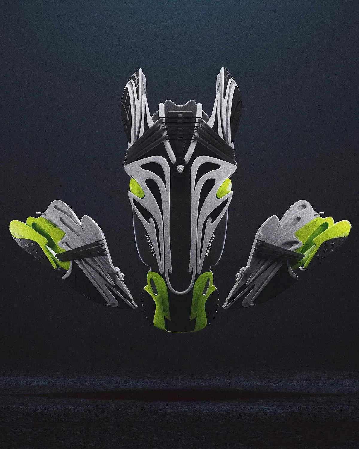 Balmain x Jeff Cole:Trust Olivier Rousteing to do something unique for the launch of Balmain’s Unicorn sneakers. Jumping on the metaverse bandwagon, the French fashion designer teamed up with artist Jeff Cole to craft a covetable NFT. As part of the collaboration, Cole was inspired by the Unicorn’s futuristic silhouette to create exclusive digital designs and transformed the one-of-a-kind sneaker into a singular equine shape. The result was a hypnotic loop of the design with bright colours and bold patterns that transform into black-and-white, gold and-white and multi-colour tonal mixes. Bids for these NFTs were on from 21-24 June, exclusively on mintnft.com marketplace. The winning bidder was to receive a special pair of Unicorn sneakers signed by Rousteing, an invitation for two to experience the Balmain Festival next September. 