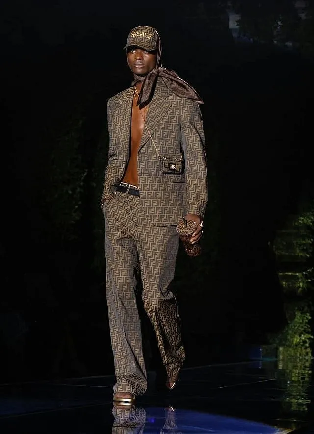 Kim Jones and Donatella Versace joined forces for Fendi x Versace collaboration  