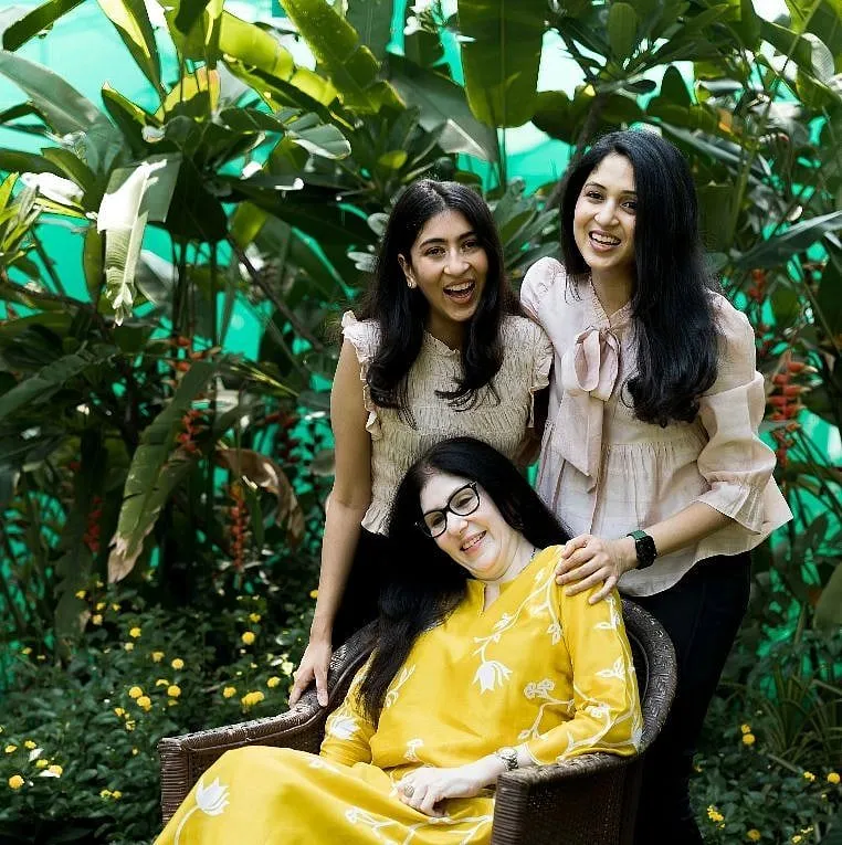 The Jain women are co-founders and colleagues of an almost fully female run company  