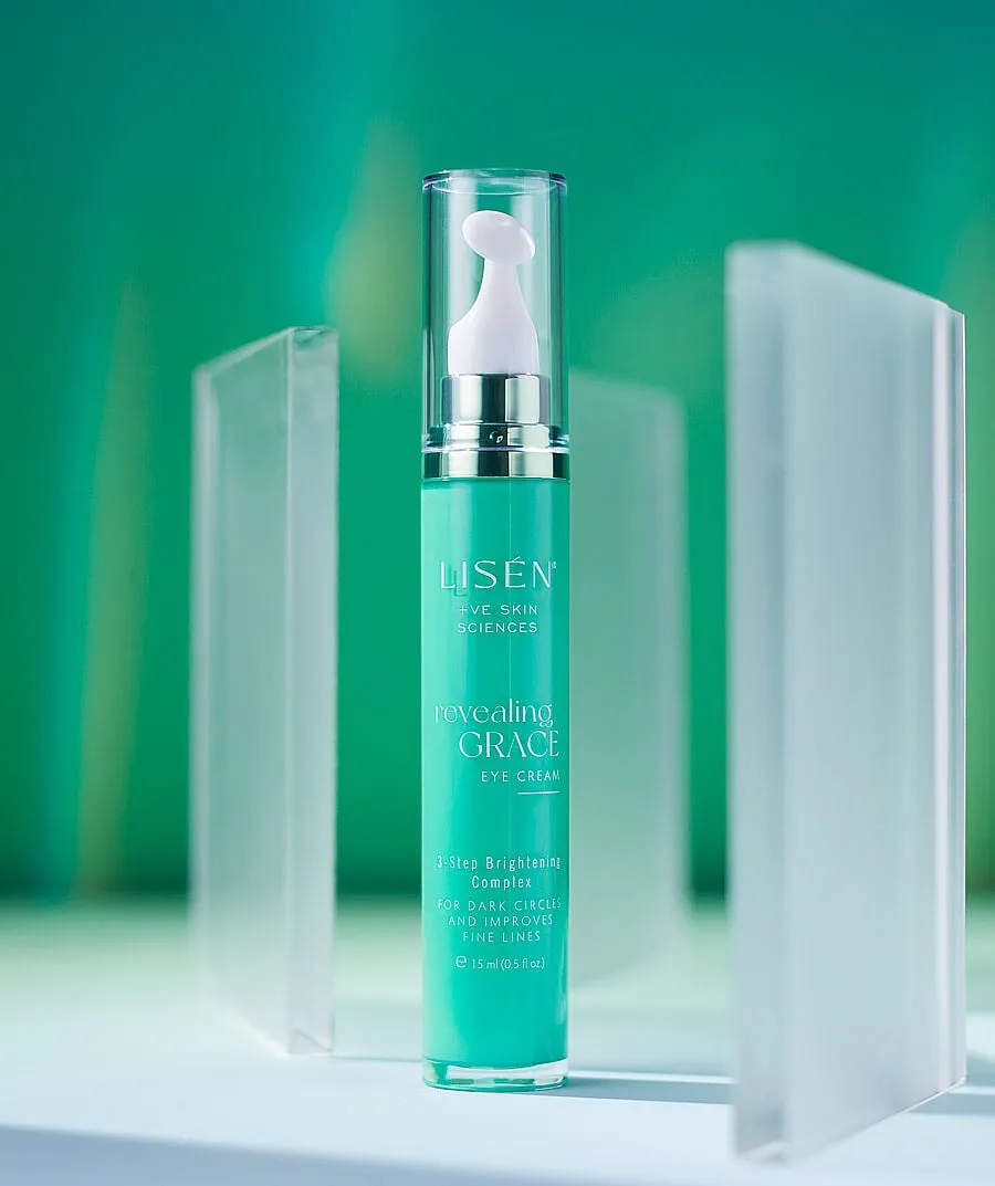 Lisen Revealing Grace Eye CreamShop here₹ 1,750This formula has a brightening complex that helps to lighten melanin deposits around the eye, but the real hero ingredients are peptides, ceramides and niacinamide. The former improves collagen production and improves cell growth, while the latter two works to protect the super thin barrier in the area. The massage tip makes applying it a breeze—just gently run it over your orbital bone and below your eyes to avail its cooling, soothing benefits. 