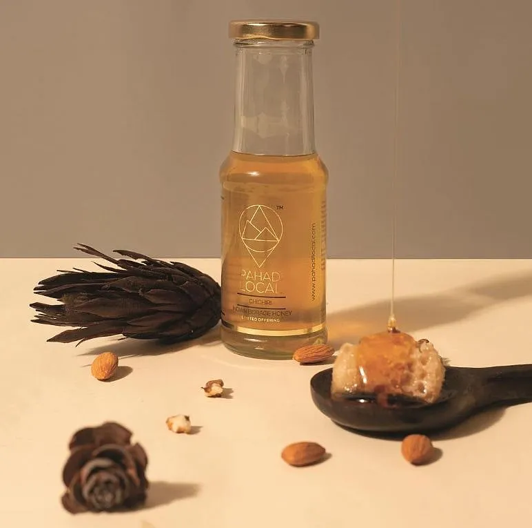 Honey, is a seasonal product that's part of the Pahadhi Local line  