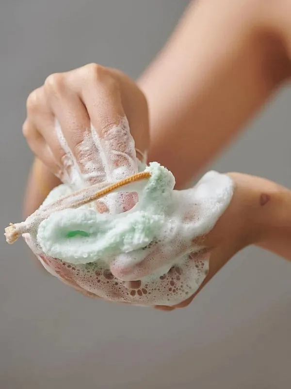 Mushrooms are  often found in topical products like cleansers and serums to hydrate and soothe skin, improving its barrier function, like in DamDam's Snow Mushroom Salt Cleanser.  