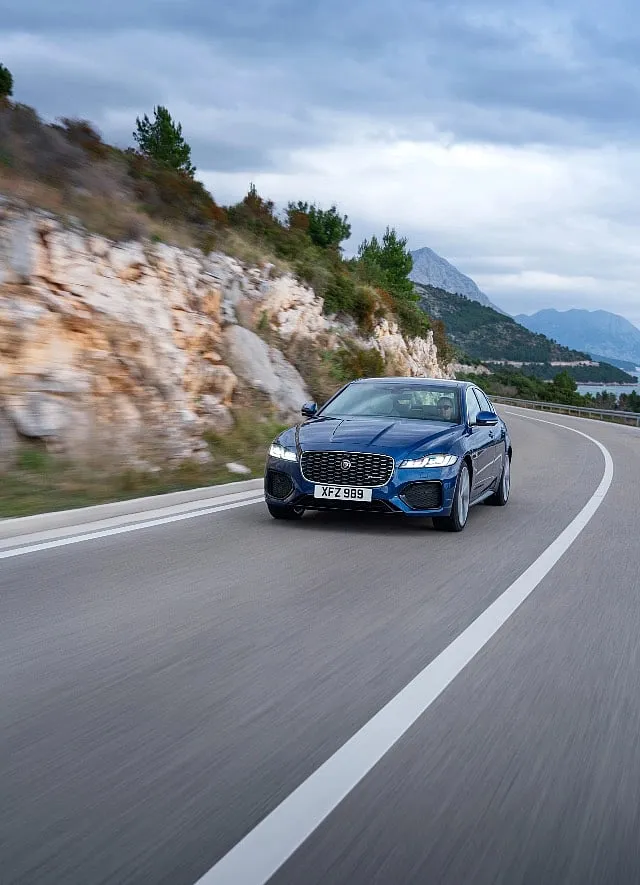 The Jaguar XF 
