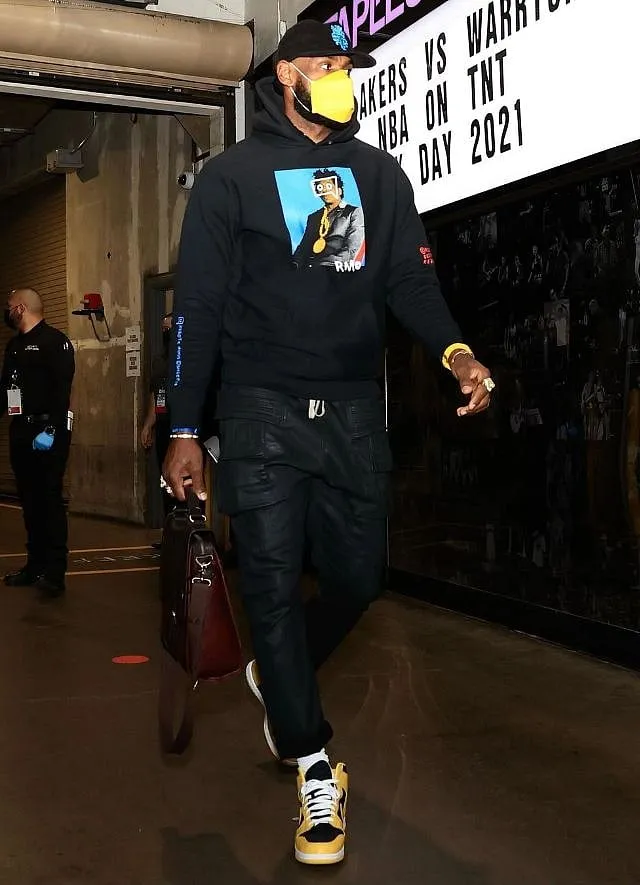The king of NBA comes with a swag of his own, leaning towards athleisure while striking a balance between casual and formal pieces 