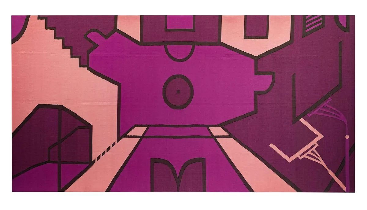 Ground Control at Experimenter, KolkataIn this exhibition, Experimenter brings together the works of late artist Kanishka Raja, spanning mediums to showcase the multihyphenate in him. The artworks reflect Raja’s familial ties with textile, handloom and even his love for field sports–both unified by the discipline of lines and grid. Central to this exhibition is also his rendition of the world of the Kolkata puja pandals with sounds, drawings and sketches, alongside his longtime curator, Mike Ladd. Ground Control is an envisioning of Raja’s interests spanning a multitude of things across mediums that also reels in viewers to interpret each work in their own way and emerge with varied perspectives.Where: @experimenterkolWhen: 12 August to 15 OctoberPictured here: Control 11 (hand-woven double-weft cotton thread) by Kanishka Raja for Ground Control at Experimenter. Image: Gallery 