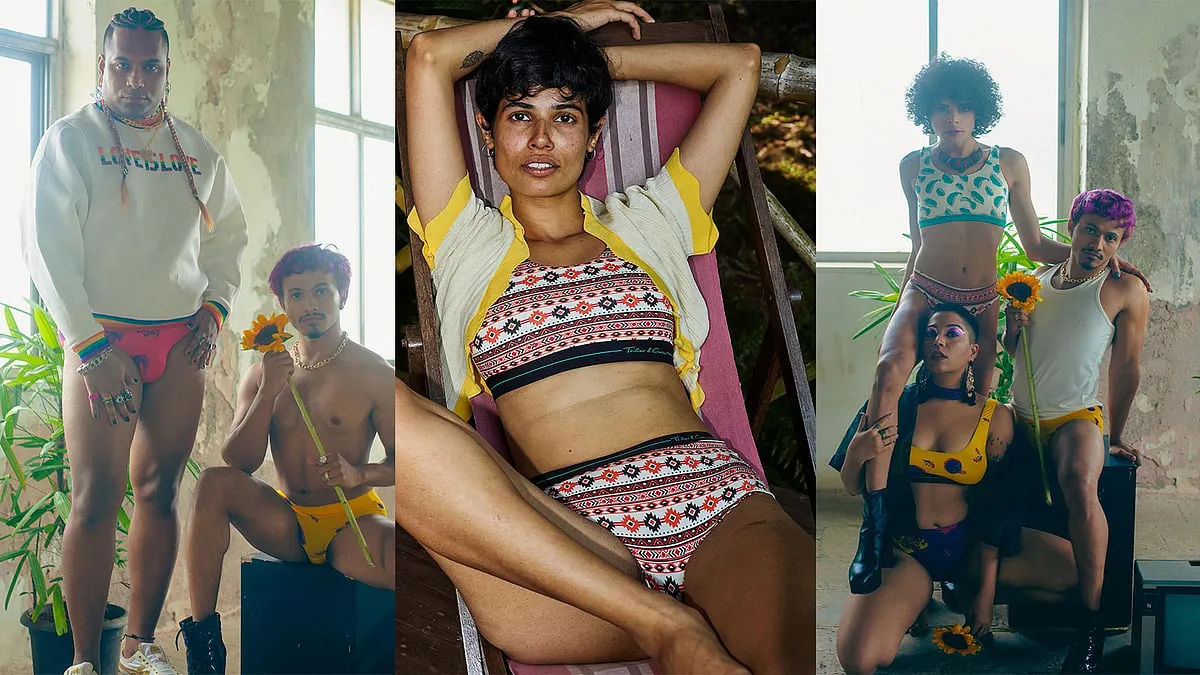 Tailor & Circus: For unisex innerwearAlthough in theory an assistant director, a clean-tech engineer and a clothing manufacturer might not have much in common, that wasn’t the case for Abishek Elango, Gaurav Durasamy and Vasanth Sampath. The trio founded Tailor & Circus in 2016 as a mission to bridge the gap between quality and affordable innerwear for all body types. Inclusivity also forms a core idea for the company as their designs and prints are gender-neutral, without adhering to stereotypes of binaries. From printed bralettes to briefs and boy-shorts, Tailor & Circus provides a wide range of sustainable innerwear to suit your every mood.Available at: Tailorandcircus.com 