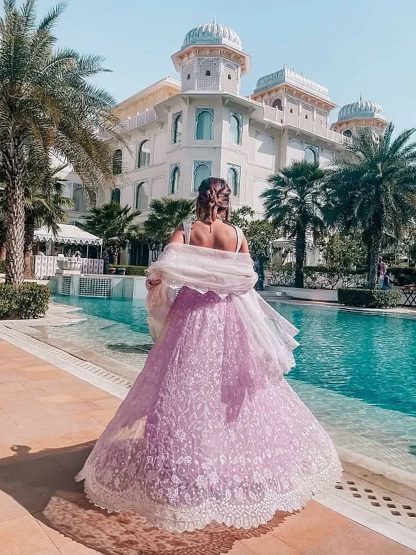 Apart from elegant, easy-to-match blouses, the season’s sought-after styles, according to Contractor, also include shararas 