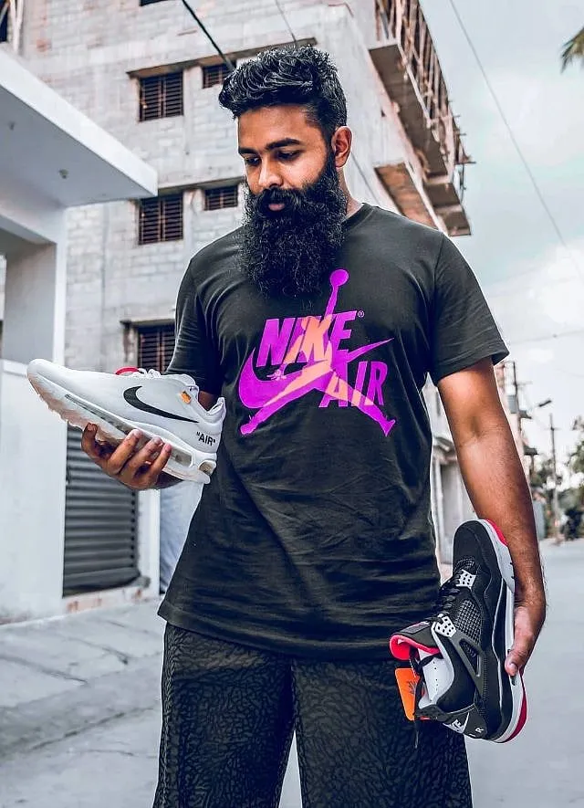 Basketball superstars like Michael Jordan and Lebron James  with their kicks had a lasting  influence on James Raleigh Thomas 