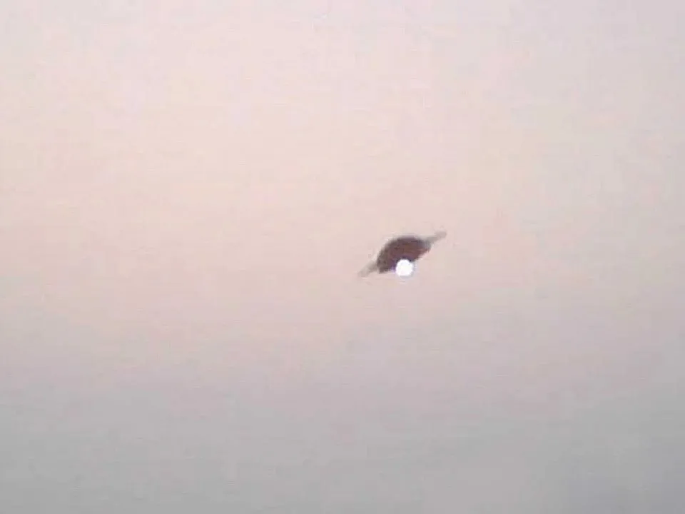 UFO sighting in Banswara. Image: Hitesh K. Yadav 