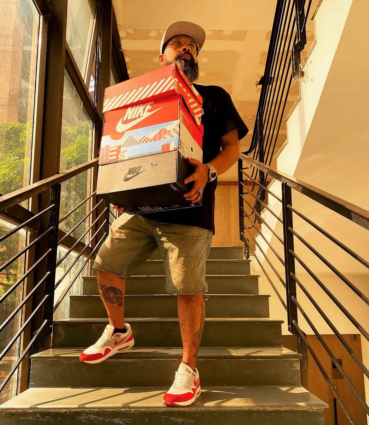 Although it was hip-hop music  that got him into sneakers, Gokul M. insists that he’s not a part of the new-age hype culture 