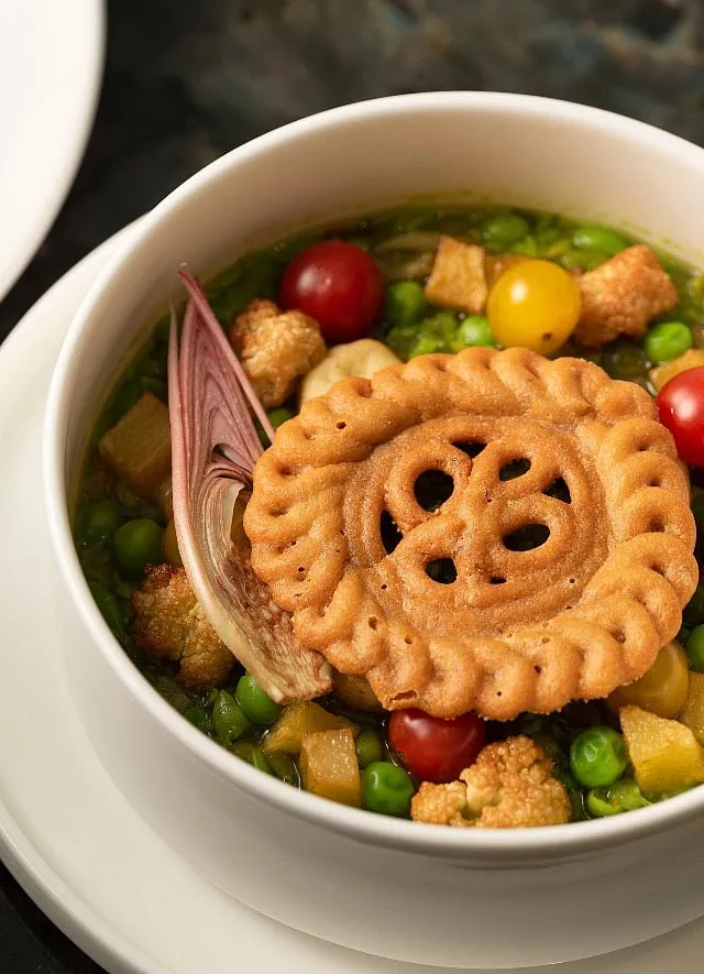 A glimpse of the Nimona served at Yantra. 