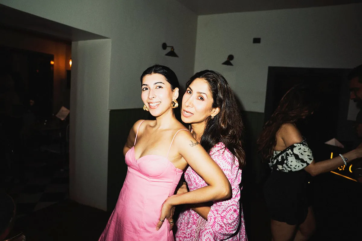Hanan Nasir and Jharna Sattanathan.  Image: Tuhin Chandra 