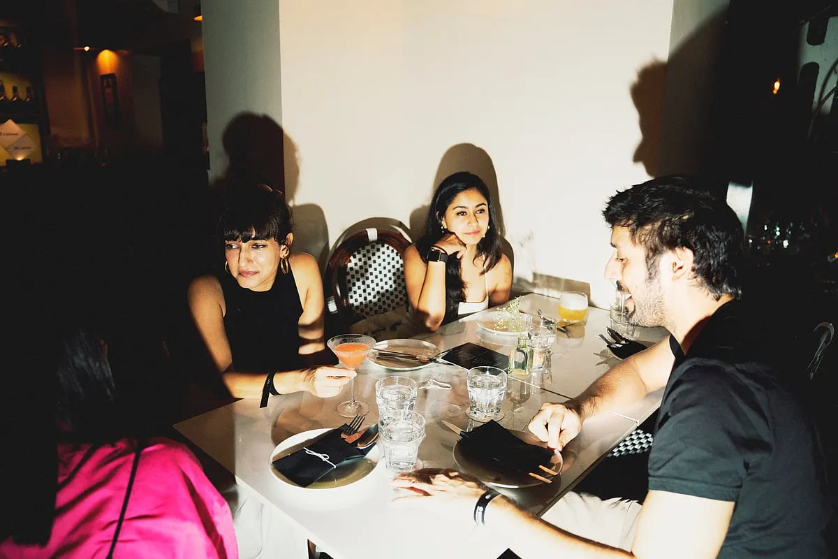 Vandana Verma, Surabhi Tandon and Sahej Bakshi.  Image: Tuhin Chandra 