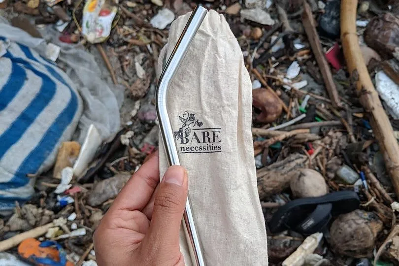 According to Bare Necessities, everyday over 500 million plastic straws are tossed in the trash which end up in our landfills and oceans 