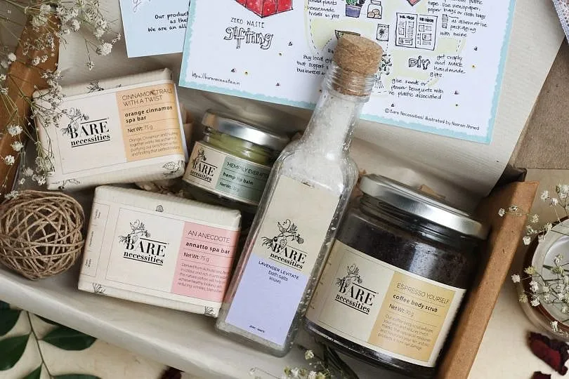 Bare Necessities now have a range of products that include from body care to home care 