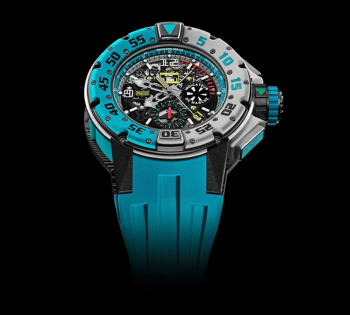 Richard Mille Rm32: Water-resistant to 300 metresWhat’s a watch list without a touch of extravagance? The Richard Mille RM32 is (like all the firm’s watches) quite outrageous in terms of both design and price but that’s the whole point of the brand, after all. It’s skeletonised but maintains readability, with all the essential information engraved on the crystal. At 50 mm, it’s more grandfather clock than wristwatch, but a large wrist should contain it just fine. It’s also a flyback chronograph, so it can be reset with the push of a button. 