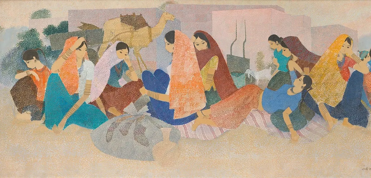 N S Bendre's Untitled, 1983 