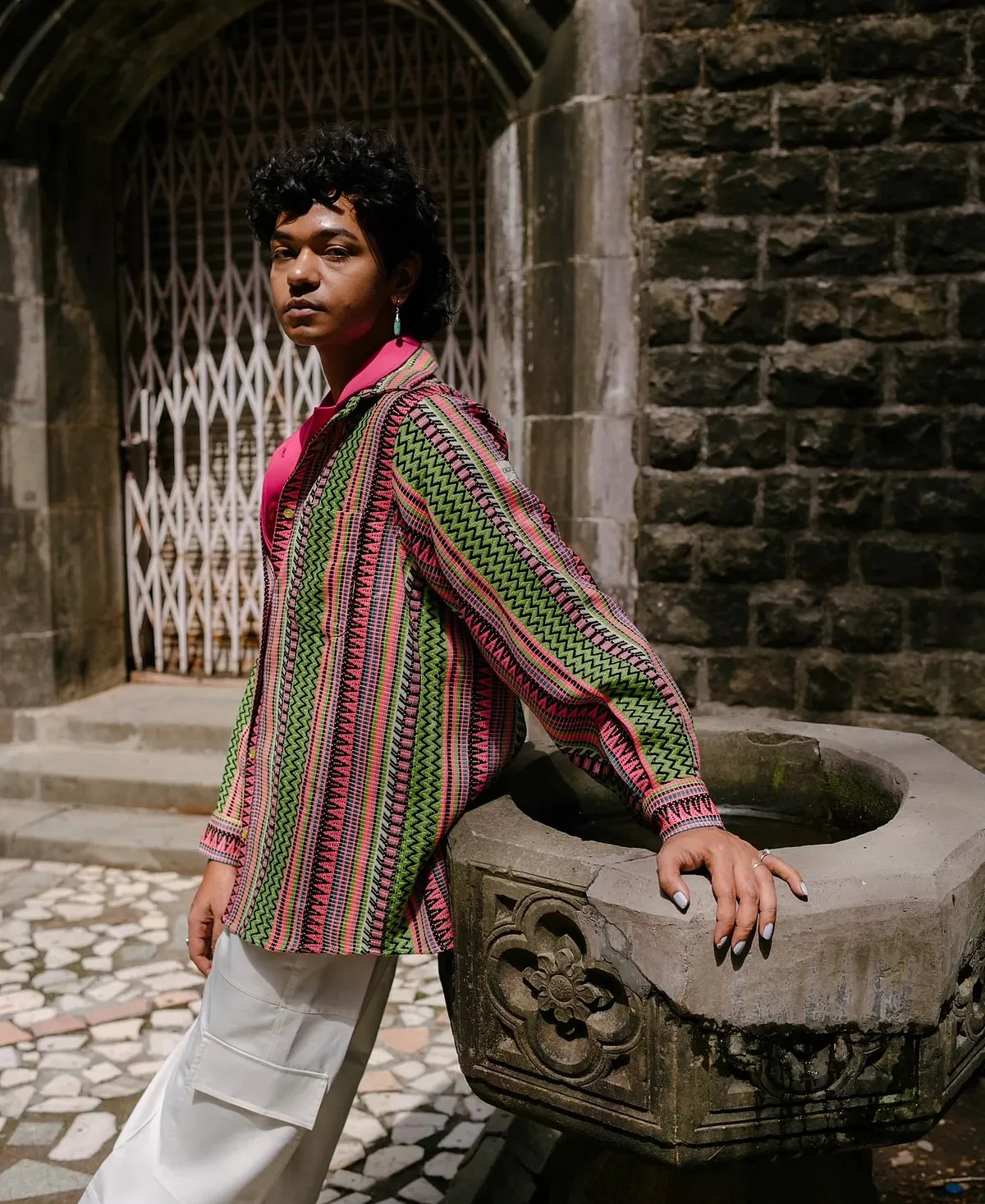 Claraché:Inspired by the nostalgic era of the ’70s fashion, homegrown label Claraché is the brainchild of Shivani Kapoor, and believes in creating gender-fluid and season-agnostic clothing. While knitwear is a small section of her brand, the limited pieces are handmade and hand-knitted into sweaters, bucket hats and shirts. As a start-up based in Jalandhar, Kapoor believes in slow fashion and has a made-to-order business model to reduce as much waste as possible.Instagram: @claracheofficial 