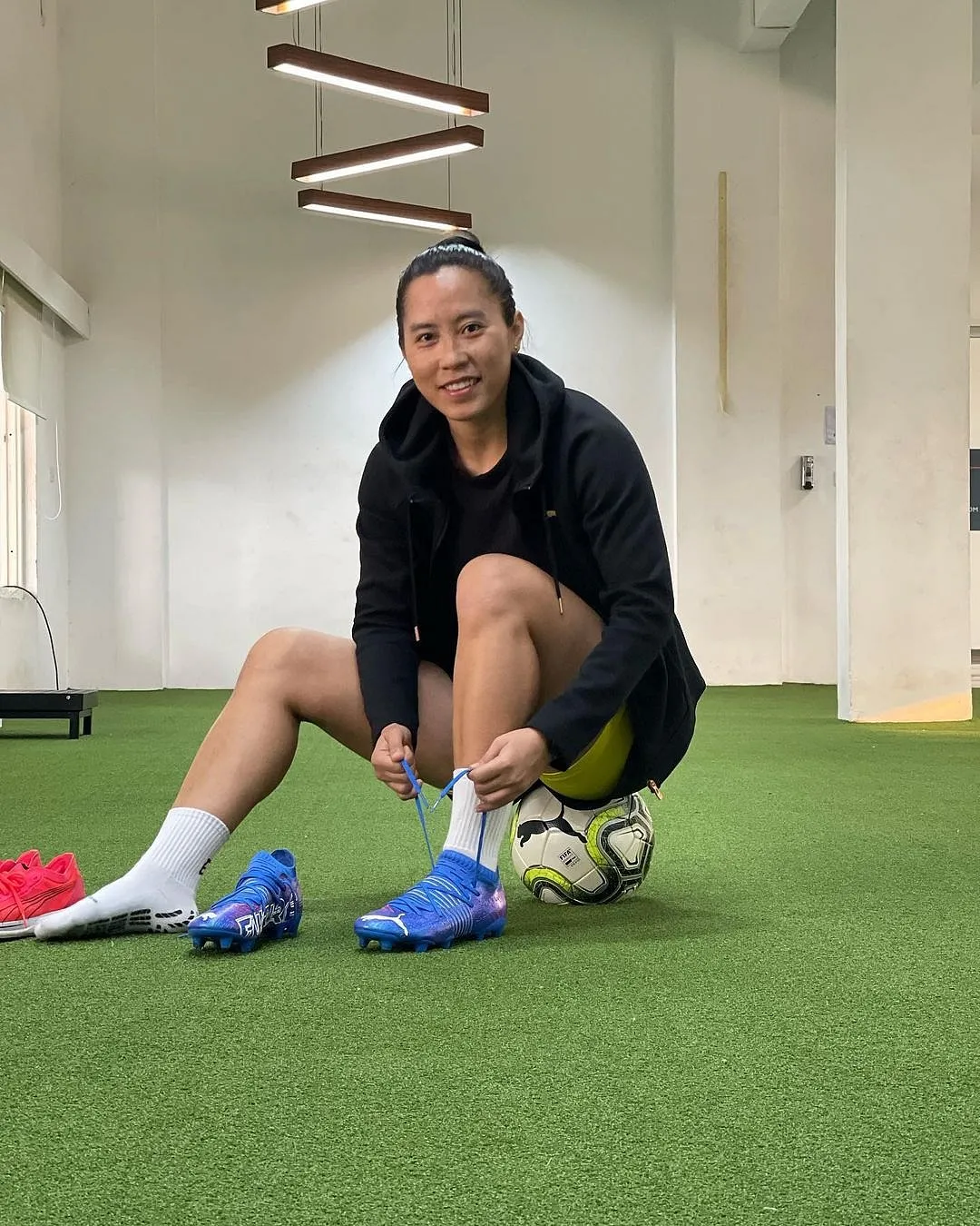 In 2020, Ngangom Bala Devi became the first Indian woman footballer to sign a professional contract with a European club when she joined Rangers, the Scottish Women's Premier League club. 