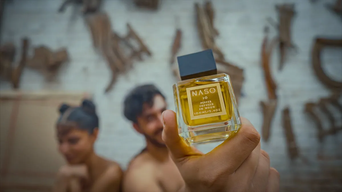 As a young brand, NASO wanted to keep away from marketing a fragrance as a “man’s” or a “woman’s” fragrance 