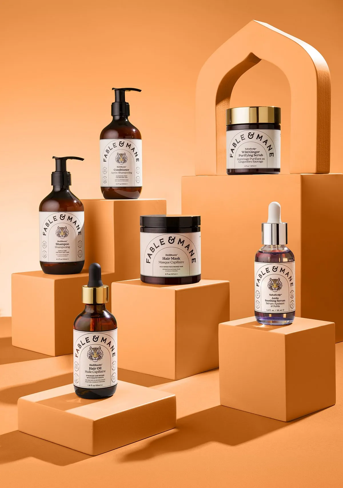 The range is unisex and universal;  the formulas are lightweight, silicone-free with Ayurvedic herbs so those with thick, fine, curly or straight hair, or dry or oily scalps can enjoy it 