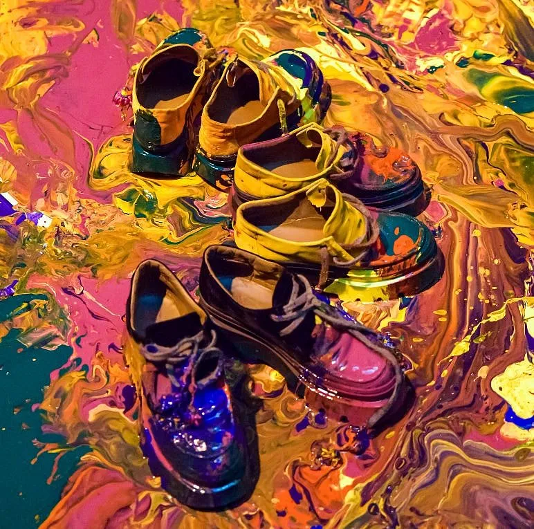 The brand teamed up with Pèpè Shoes, an Italian footwear label, especially for this special campaign  