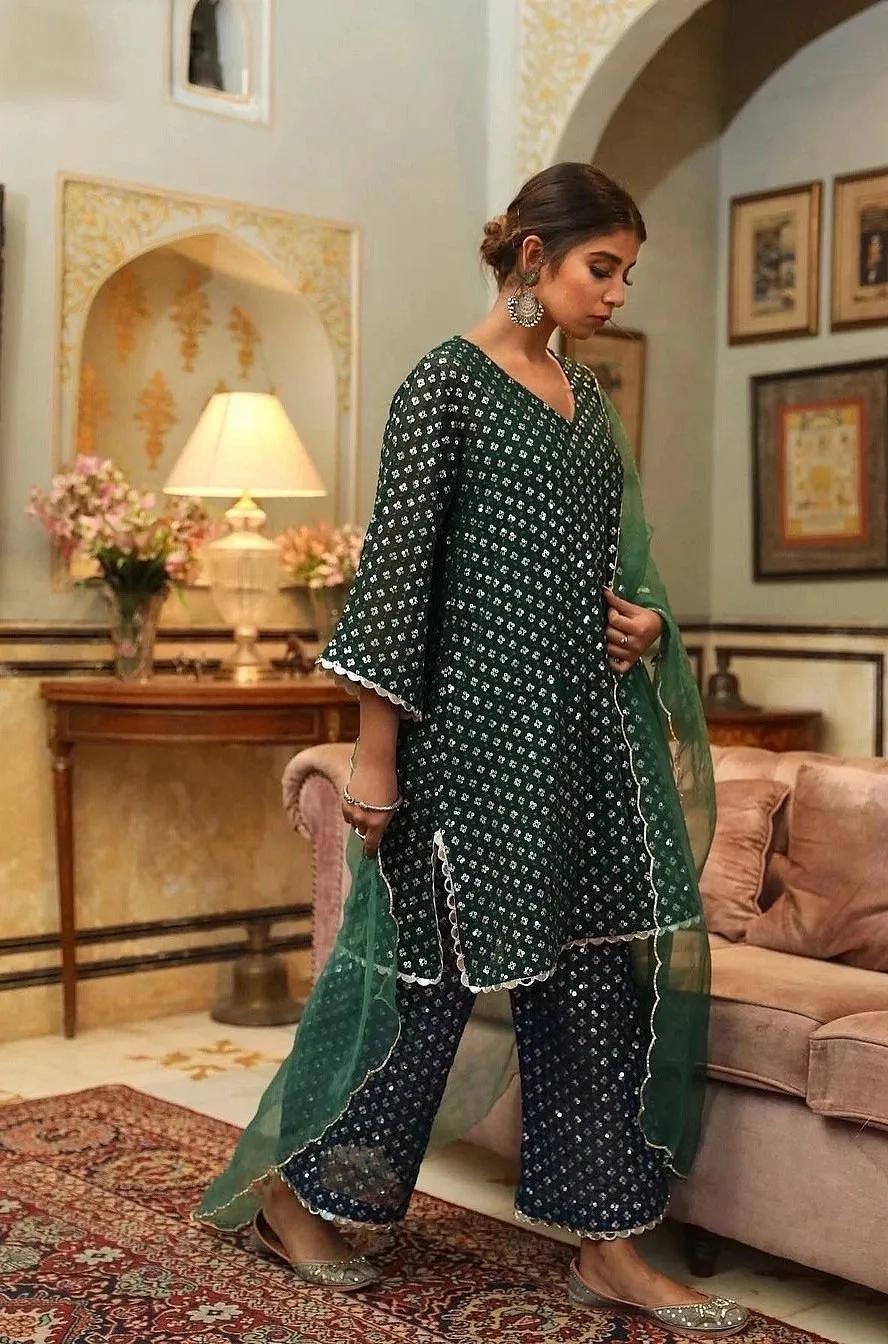 Gulabo Jaipur Whether you’re looking for a simple block-printed kurta or something a little more elaborate with shimmer and shine, Gulabo Jaipur–a label which is commonplace in the closets of countless celebrities including Deepika Padukone and Janhvi Kapoor–has you covered. Gulabojaipur.com 
