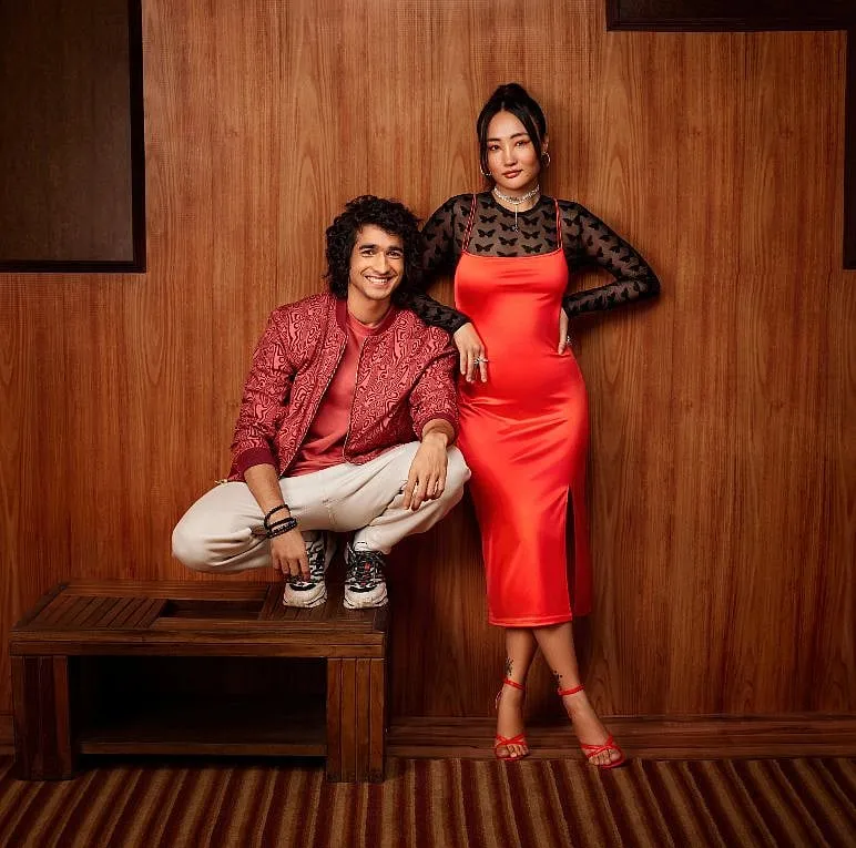 Chum Darang and Shantanu Maheshwari in the ‘Brighter Than Ever’ campaign  