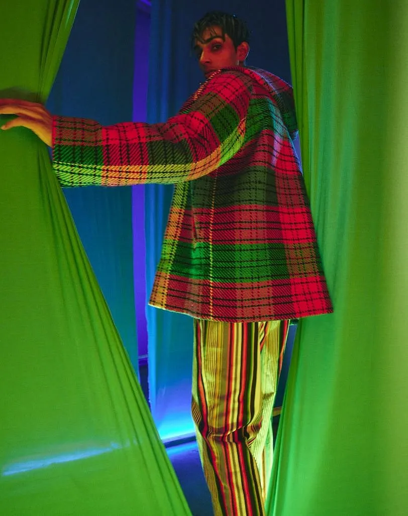 For Autumn/Winter 2022 , Aneeth Arora wants to take you to the colourful town of Zalipie in Poland 