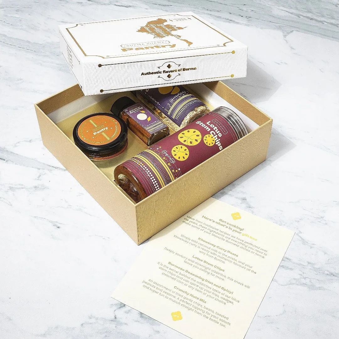 While sweets and savouries still remain a hot favourite for the Diwali hamper, the contents have now been diversified into things such as lotus stem chips and assorted Asian dips to go along with it  Kunal Palkar
