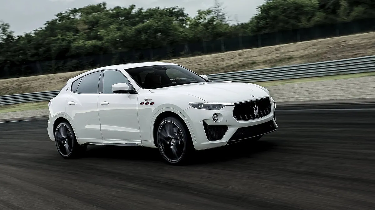 Maserati Levante TrofeoMaseratis are among the most beautiful cars you can possibly own, and even though the Levante looks like a Maserati that plays fast and loose with the carbs, it’s still a striking SUV, especially in a lustrous dark blue. The firm isn’t known for topping the class in the cabin department, and its interior does look and feel a notch below the competition; it’s also a bit down on engine size and power. Size isn’t everything, however (no sniggering at the back, please), and it’s the way the Levante puts everything together that’s so pleasing–it sounds fantastic, stands right out from the crowd and is plenty fast. It is, after all, a cousin of Ferrari.Engine: 3-litre V6, 430 bhp, 580 Nm torqueTop speed: 264 kphPrice: ₹ 2.38 crore onwards, ex-showroom 
