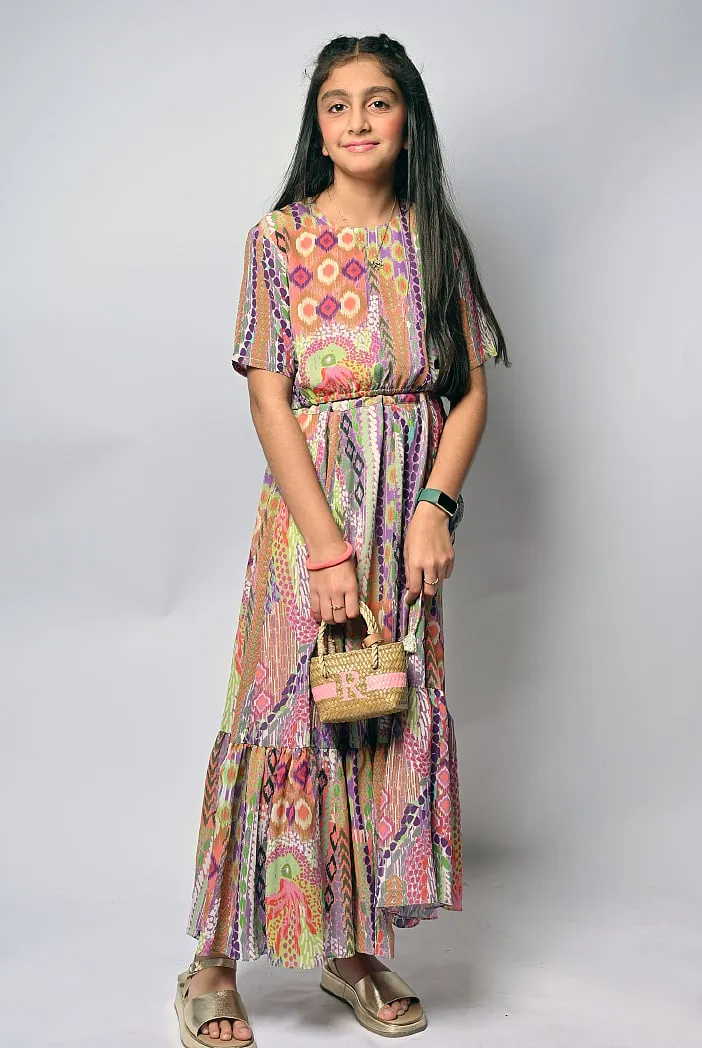  Four years ago, Payal Singhal started her children’s wear line with dresses, lehenga cholis and kurta pajamas (pictured: Payal Singhal kidswear)  