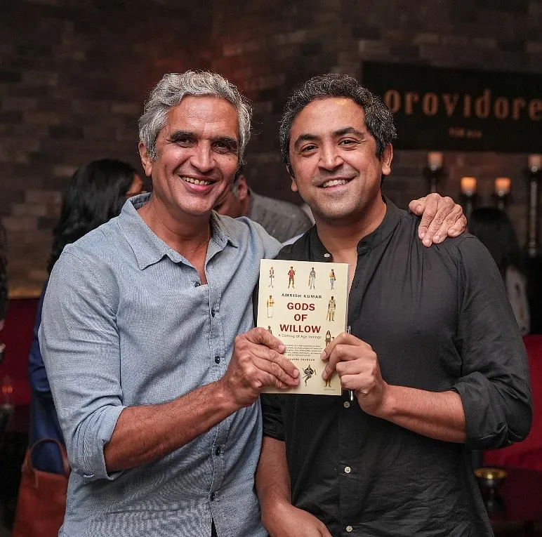 Screen-writer Kersi Khambatta was in conversation with Amrish Kumar at the launch of the book. 