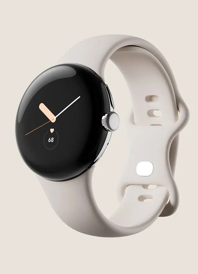 Pixel Watch, which sports a sleek round 1.2-inch AMOLED display, and does feel very watch-like 