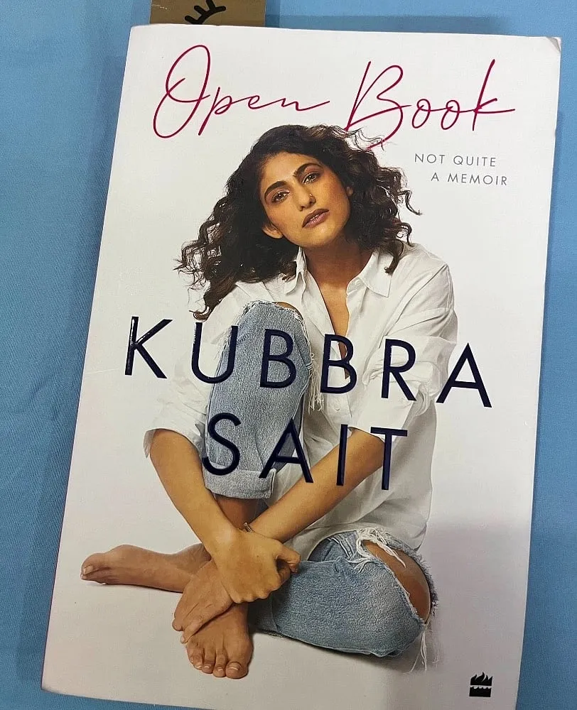 Having released a couple of months ago, Kubbra Sait's memoir has earned praise for its unique voice. Image courtesy: Twitter 