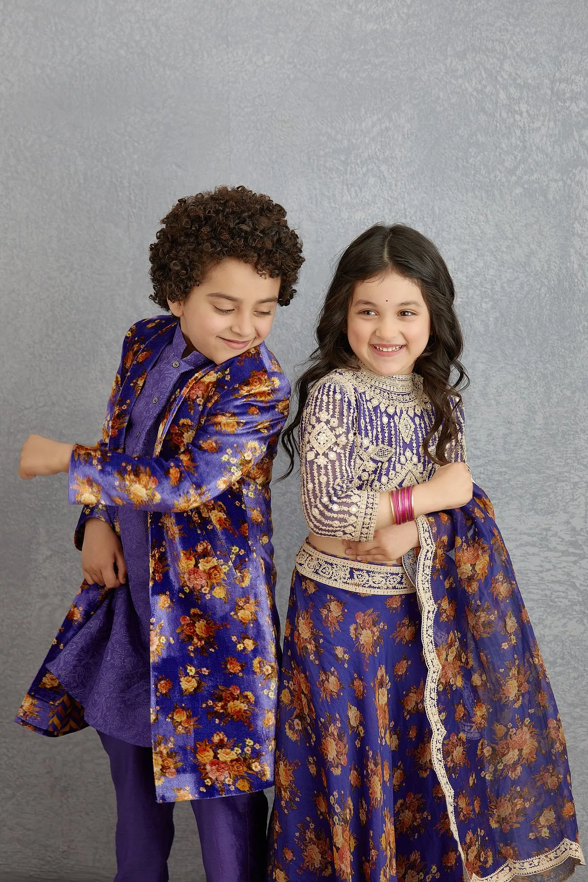 Even Indian designers have forayed into the designer ethnic kidswear category of late (pictured: Torani kidswear)  