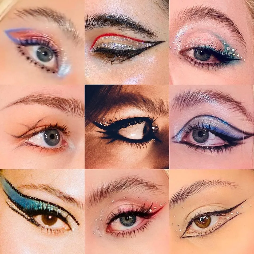 The 5,93,000 posts under #euphoriamakeup on Instagram are testament to the television show’s influence on Gen-Z. Image: Instagram.com/donni.davy 