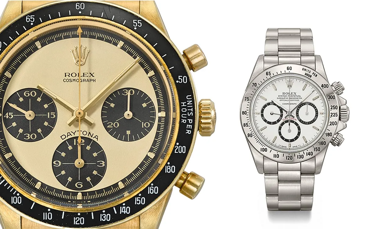 The value of watches like a Rolex or Patek Philippe appreciates as soon as you buy it because they are so hard to score in a store 