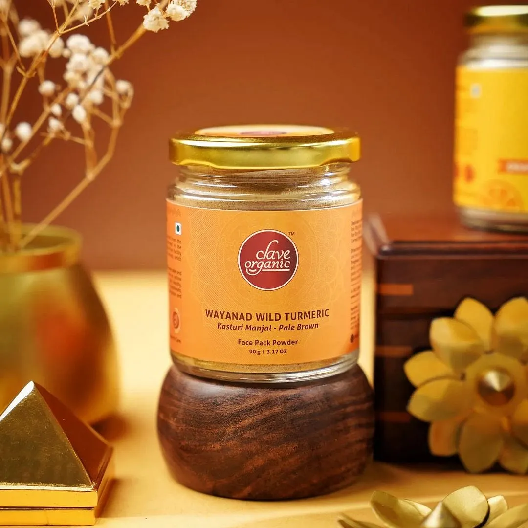 Vasudha Rai is a fan of  kasturi manjal powder from Clave. Based out of Kerala, the brand offers all things natural and organic, making it a value-adding pick for your beauty rituals. Whip up a face mask with honey, yoghurt or aloe—it won’t disappoint 