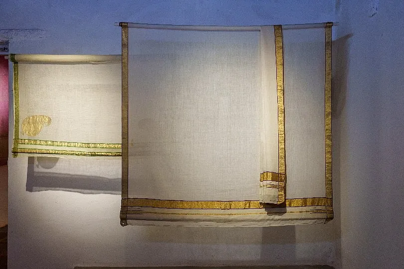  Metallic brocade of the Deccan and South India 