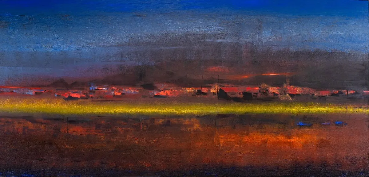 Known for his watercolour landscapes, nature has always played a key role in the artist's works. Image: Artist & Art Alive 