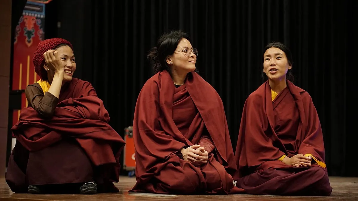 More than a decade after Tibet Theatre was formed, for the first time, Tsering performed to an Indian audience with Pah-Lak 