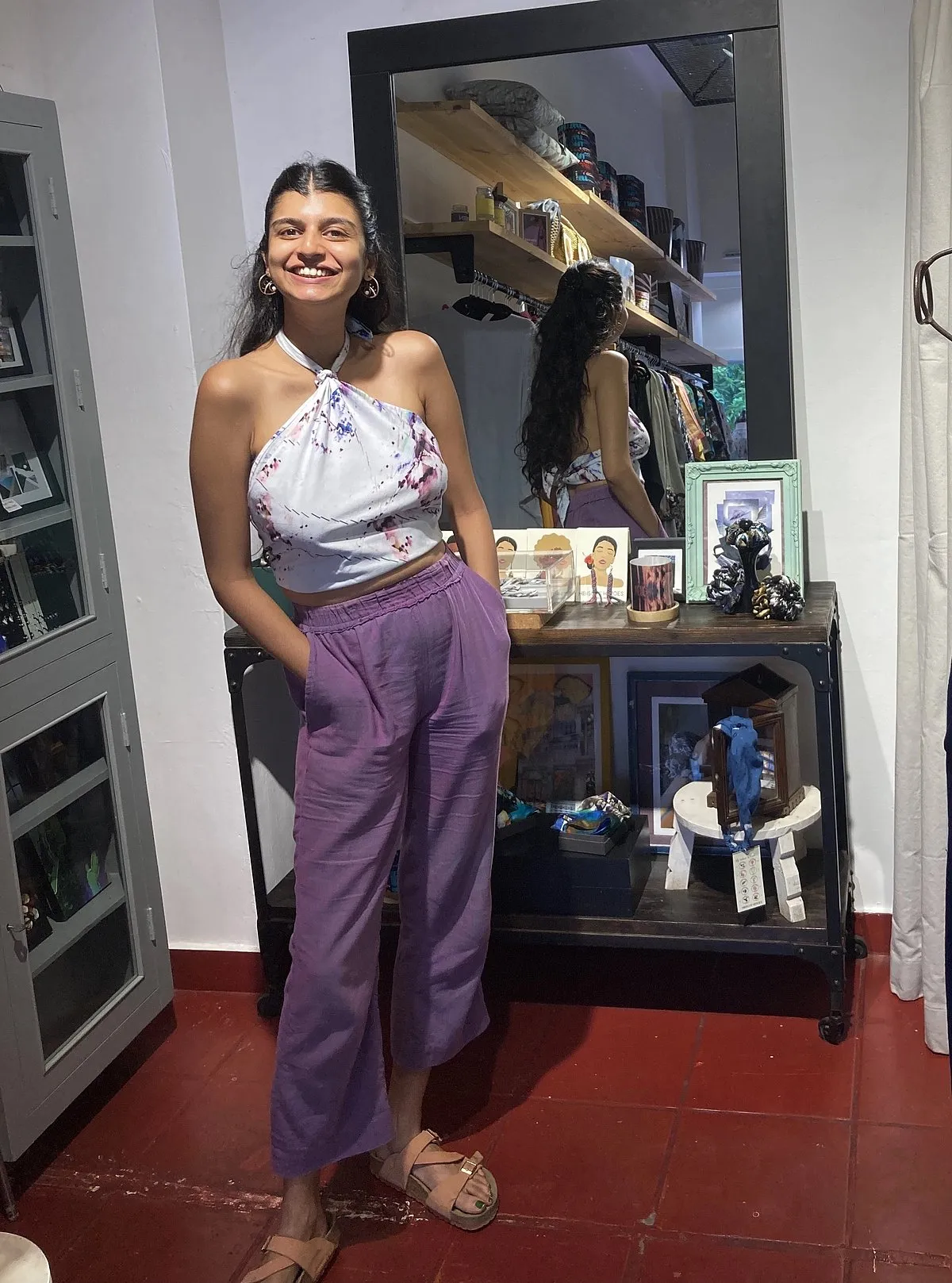 “The culture is quite diverse here—there are Tamil locals, French locals, expats and tourists. This fluidity is reflected in the way they dress, which is quite laidback,” says Shaheen Peer 