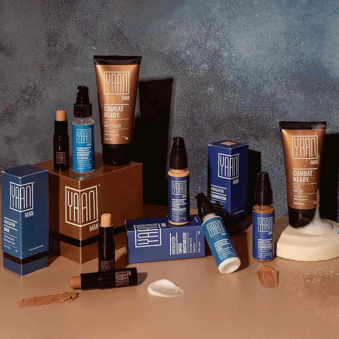 Make-up for men isn’t really a category you’d expect unprecedented growth in but that’s exactly what’s happened since Rahul Shah launched Yaan Man 