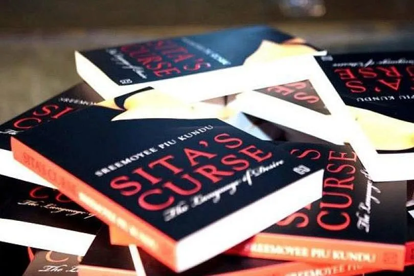 The 2014 feminist erotic fiction novel Sita’s Curse: The Language of Desire by Sreemoyee Piu Kundu. Image: Sourced. 