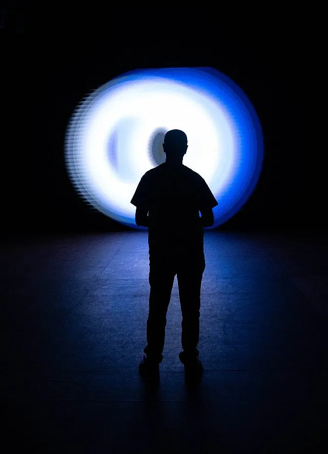 Visual artist Aniruddh Mehta and ‘creative technologist’ Aaron Myles Pereira’s Overture 