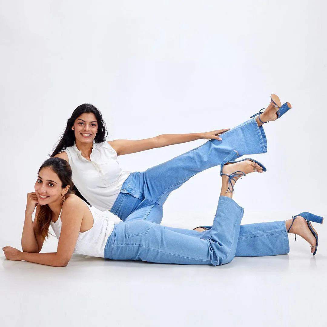 Madish:Although founded in 2012, the Mumbai-based label was reborn in 2019 to offer denimwear that was inclusive of all sizes and shapes. From Y2K-style baggy jeans to the ’70s bell-bottoms fashion, Madish’s jeans come in cotton and stretch blends and flatter every body type. The brand also goes beyond bottom-wear, with accessories and footwear made in denim. Their denim wedge mules make the perfect pairing with jeans and a white T-shirt.Instagram: @maddishofficial, Available at: Madish.in 